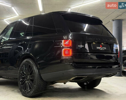 Черный Ленд Ровер Рендж Ровер, объемом двигателя 5 л и пробегом 78 тыс. км за 81500 $, фото 10 на Automoto.ua