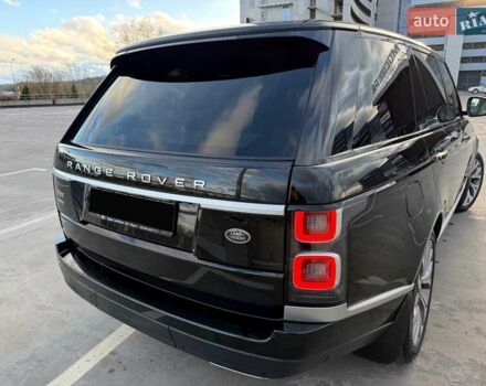 Черный Ленд Ровер Рендж Ровер, объемом двигателя 5 л и пробегом 161 тыс. км за 58500 $, фото 5 на Automoto.ua