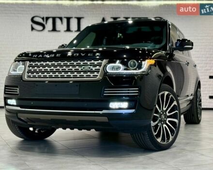Черный Ленд Ровер Рендж Ровер, объемом двигателя 4.37 л и пробегом 3 тыс. км за 69999 $, фото 84 на Automoto.ua