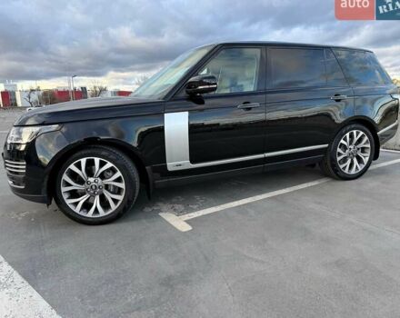 Черный Ленд Ровер Рендж Ровер, объемом двигателя 5 л и пробегом 161 тыс. км за 58500 $, фото 1 на Automoto.ua