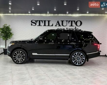 Черный Ленд Ровер Рендж Ровер, объемом двигателя 4.37 л и пробегом 3 тыс. км за 69999 $, фото 1 на Automoto.ua
