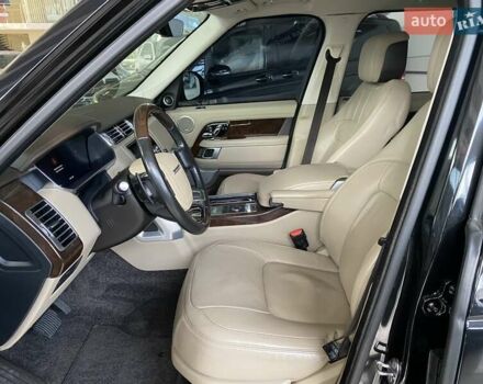 Чорний Ленд Ровер Рендж Ровер, об'ємом двигуна 3 л та пробігом 120 тис. км за 49900 $, фото 22 на Automoto.ua