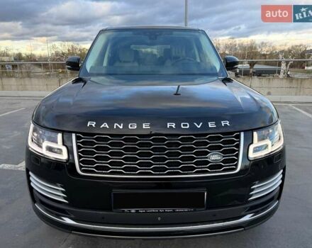 Черный Ленд Ровер Рендж Ровер, объемом двигателя 5 л и пробегом 161 тыс. км за 58500 $, фото 12 на Automoto.ua