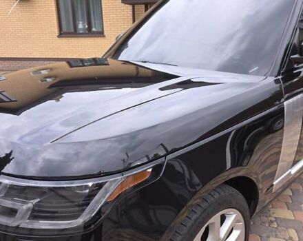Ленд Ровер Рендж Ровер 2018 в Полтаве на Automoto.ua Черный Ленд Ровер Рендж Ровер, объемом двигателя 5 л и пробегом 48 тыс. км за 60000 $, фото 11 на Automoto.ua