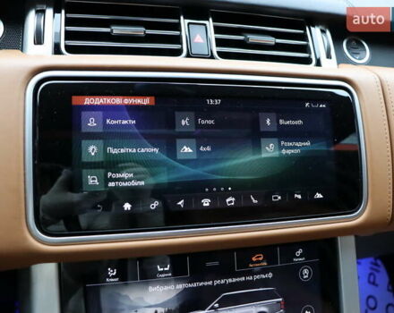 Чорний Ленд Ровер Рендж Ровер, об'ємом двигуна 3 л та пробігом 129 тис. км за 63900 $, фото 31 на Automoto.ua