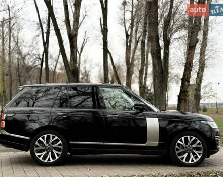 Черный Ленд Ровер Рендж Ровер, объемом двигателя 4.37 л и пробегом 81 тыс. км за 70000 $, фото 17 на Automoto.ua