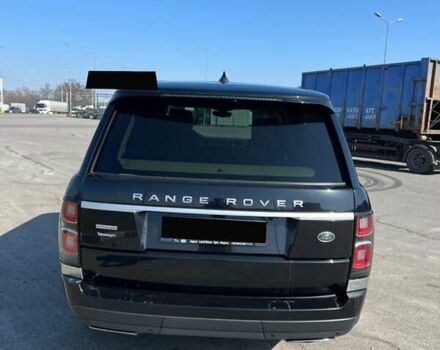 Черный Ленд Ровер Рендж Ровер, объемом двигателя 5 л и пробегом 161 тыс. км за 50000 $, фото 1 на Automoto.ua