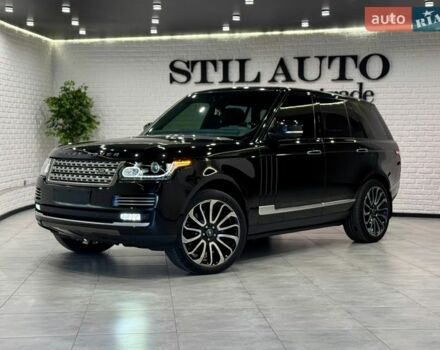 Черный Ленд Ровер Рендж Ровер, объемом двигателя 4.37 л и пробегом 3 тыс. км за 69999 $, фото 81 на Automoto.ua