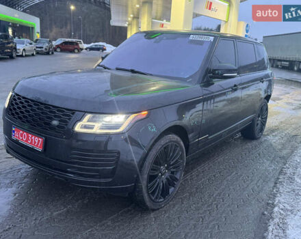 Черный Ленд Ровер Рендж Ровер, объемом двигателя 5 л и пробегом 133 тыс. км за 49900 $, фото 2 на Automoto.ua