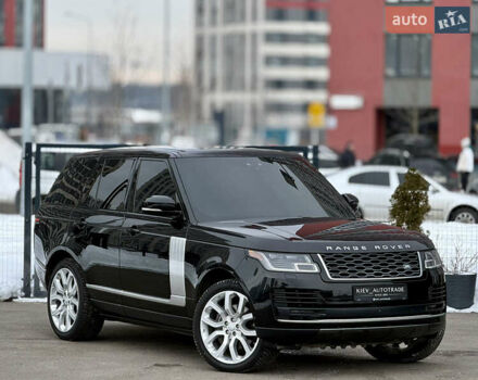 Чорний Ленд Ровер Рендж Ровер, об'ємом двигуна 5 л та пробігом 48 тис. км за 59900 $, фото 1 на Automoto.ua