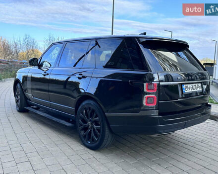 Черный Ленд Ровер Рендж Ровер, объемом двигателя 4.37 л и пробегом 260 тыс. км за 63000 $, фото 12 на Automoto.ua