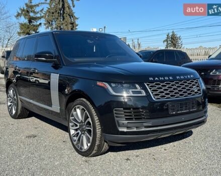 Чорний Ленд Ровер Рендж Ровер, об'ємом двигуна 5 л та пробігом 194 тис. км за 48900 $, фото 95 на Automoto.ua
