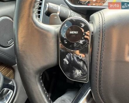 Чорний Ленд Ровер Рендж Ровер, об'ємом двигуна 5 л та пробігом 194 тис. км за 58000 $, фото 12 на Automoto.ua