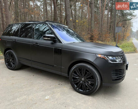 Черный Ленд Ровер Рендж Ровер, объемом двигателя 3 л и пробегом 117 тыс. км за 59500 $, фото 1 на Automoto.ua
