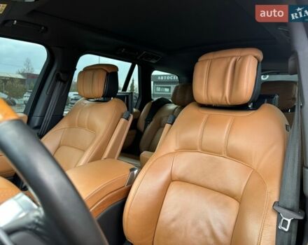 Черный Ленд Ровер Рендж Ровер, объемом двигателя 4.37 л и пробегом 91 тыс. км за 69000 $, фото 25 на Automoto.ua