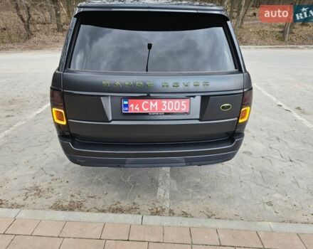 Черный Ленд Ровер Рендж Ровер, объемом двигателя 3 л и пробегом 158 тыс. км за 48500 $, фото 2 на Automoto.ua