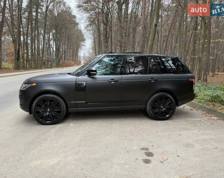 Черный Ленд Ровер Рендж Ровер, объемом двигателя 3 л и пробегом 117 тыс. км за 59500 $, фото 24 на Automoto.ua