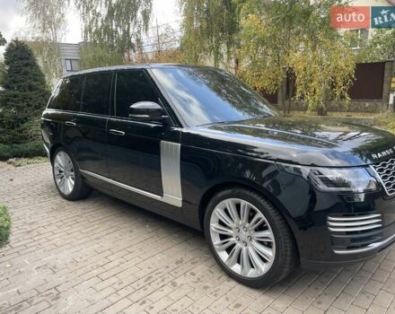 Ленд Ровер Рендж Ровер 2018 в Киеве на Automoto.ua Черный Ленд Ровер Рендж Ровер, объемом двигателя 3 л и пробегом 52 тыс. км за 81000 $, фото 3 на Automoto.ua