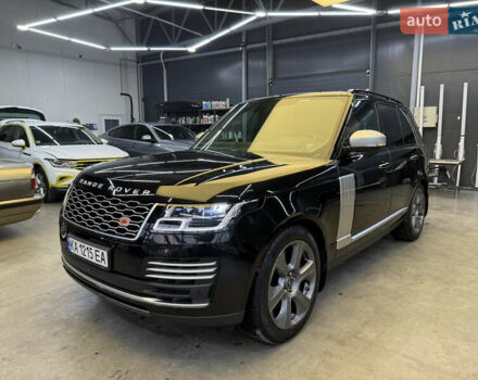 Черный Ленд Ровер Рендж Ровер, объемом двигателя 3 л и пробегом 126 тыс. км за 75000 $, фото 12 на Automoto.ua