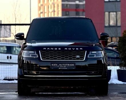 Черный Ленд Ровер Рендж Ровер, объемом двигателя 5 л и пробегом 48 тыс. км за 59900 $, фото 1 на Automoto.ua