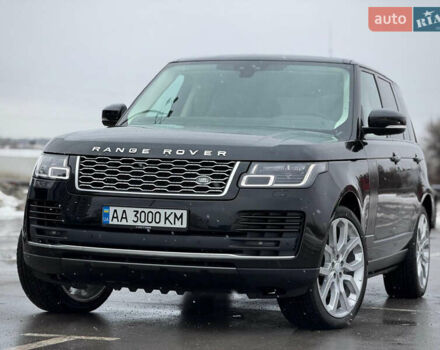 Чорний Ленд Ровер Рендж Ровер, об'ємом двигуна 2.99 л та пробігом 132 тис. км за 52900 $, фото 4 на Automoto.ua