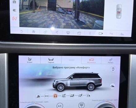 Ленд Ровер Рендж Ровер 2018 в Полтаве на Automoto.ua Черный Ленд Ровер Рендж Ровер, объемом двигателя 5 л и пробегом 48 тыс. км за 60000 $, фото 31 на Automoto.ua
