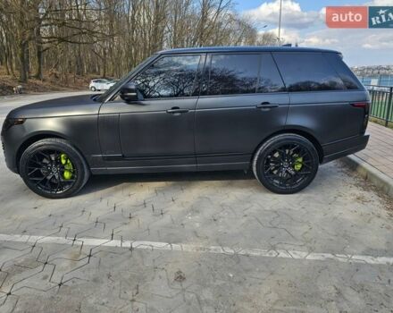 Черный Ленд Ровер Рендж Ровер, объемом двигателя 3 л и пробегом 158 тыс. км за 48500 $, фото 13 на Automoto.ua