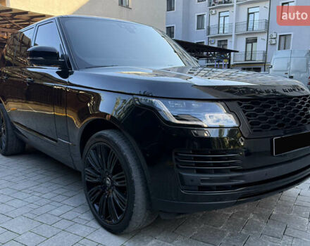 Черный Ленд Ровер Рендж Ровер, объемом двигателя 5 л и пробегом 95 тыс. км за 54000 $, фото 6 на Automoto.ua