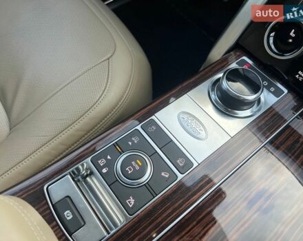 Черный Ленд Ровер Рендж Ровер, объемом двигателя 5 л и пробегом 161 тыс. км за 58500 $, фото 24 на Automoto.ua