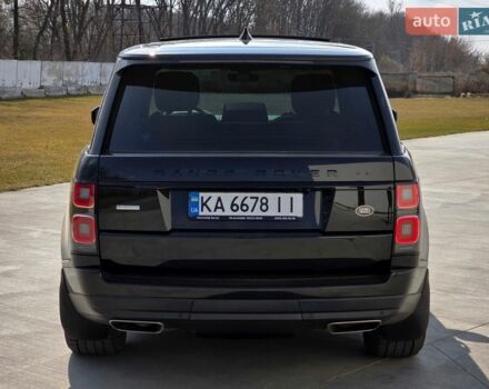 Чорний Ленд Ровер Рендж Ровер, об'ємом двигуна 4.37 л та пробігом 154 тис. км за 69999 $, фото 9 на Automoto.ua