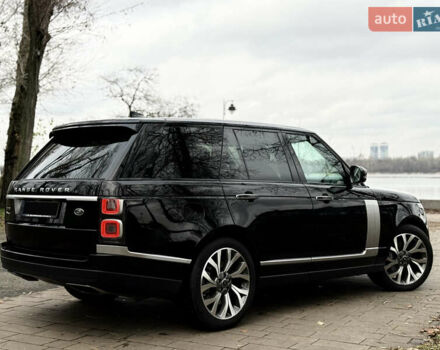 Черный Ленд Ровер Рендж Ровер, объемом двигателя 4.37 л и пробегом 81 тыс. км за 70000 $, фото 4 на Automoto.ua