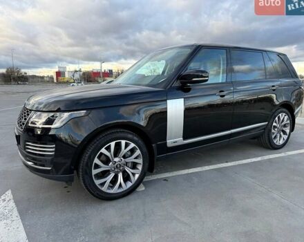 Черный Ленд Ровер Рендж Ровер, объемом двигателя 5 л и пробегом 161 тыс. км за 58500 $, фото 11 на Automoto.ua