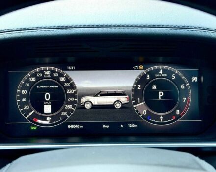 Черный Ленд Ровер Рендж Ровер, объемом двигателя 5 л и пробегом 48 тыс. км за 59900 $, фото 9 на Automoto.ua