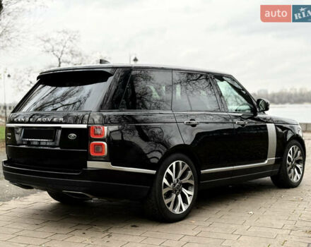 Черный Ленд Ровер Рендж Ровер, объемом двигателя 4.37 л и пробегом 81 тыс. км за 68000 $, фото 18 на Automoto.ua