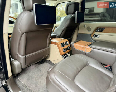 Черный Ленд Ровер Рендж Ровер, объемом двигателя 2.99 л и пробегом 200 тыс. км за 57000 $, фото 17 на Automoto.ua