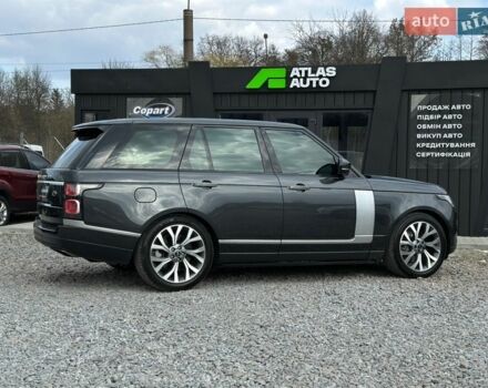 Черный Ленд Ровер Рендж Ровер, объемом двигателя 4.37 л и пробегом 91 тыс. км за 69000 $, фото 3 на Automoto.ua