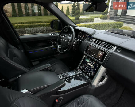 Черный Ленд Ровер Рендж Ровер, объемом двигателя 4.4 л и пробегом 193 тыс. км за 62000 $, фото 30 на Automoto.ua