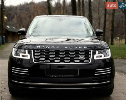 Черный Ленд Ровер Рендж Ровер, объемом двигателя 4.37 л и пробегом 81 тыс. км за 70000 $, фото 14 на Automoto.ua