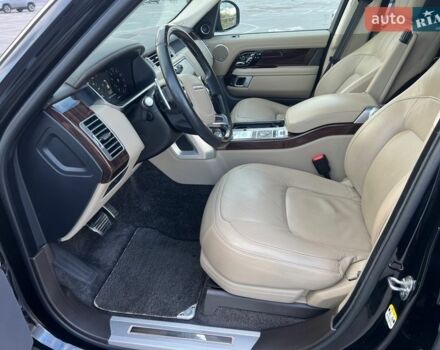 Черный Ленд Ровер Рендж Ровер, объемом двигателя 5 л и пробегом 161 тыс. км за 58500 $, фото 14 на Automoto.ua