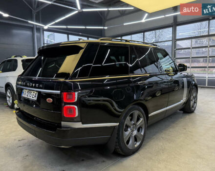 Черный Ленд Ровер Рендж Ровер, объемом двигателя 3 л и пробегом 126 тыс. км за 75000 $, фото 3 на Automoto.ua