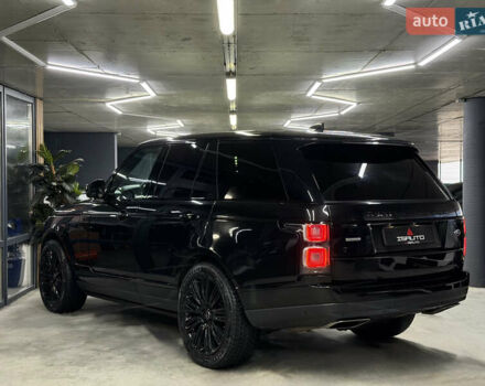Черный Ленд Ровер Рендж Ровер, объемом двигателя 5 л и пробегом 78 тыс. км за 81500 $, фото 12 на Automoto.ua