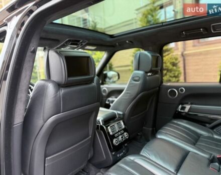 Черный Ленд Ровер Рендж Ровер, объемом двигателя 4.37 л и пробегом 3 тыс. км за 69999 $, фото 103 на Automoto.ua