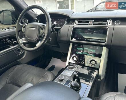 Ленд Ровер Рендж Ровер 2018 в Киеве на Automoto.ua Черный Ленд Ровер Рендж Ровер, объемом двигателя 5 л и пробегом 134 тыс. км за 55500 $, фото 30 на Automoto.ua
