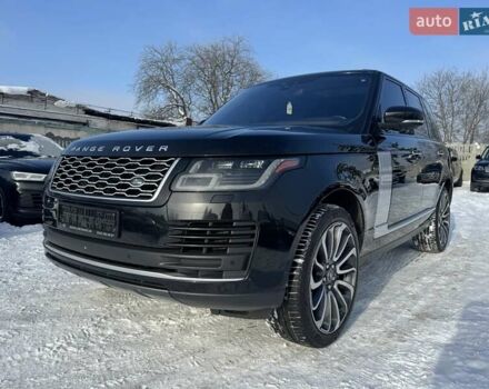 Чорний Ленд Ровер Рендж Ровер, об'ємом двигуна 5 л та пробігом 194 тис. км за 58000 $, фото 92 на Automoto.ua