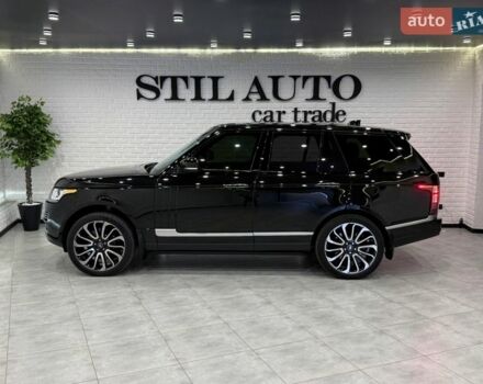 Черный Ленд Ровер Рендж Ровер, объемом двигателя 4.37 л и пробегом 3 тыс. км за 69999 $, фото 78 на Automoto.ua