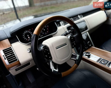 Черный Ленд Ровер Рендж Ровер, объемом двигателя 4.37 л и пробегом 81 тыс. км за 68000 $, фото 25 на Automoto.ua