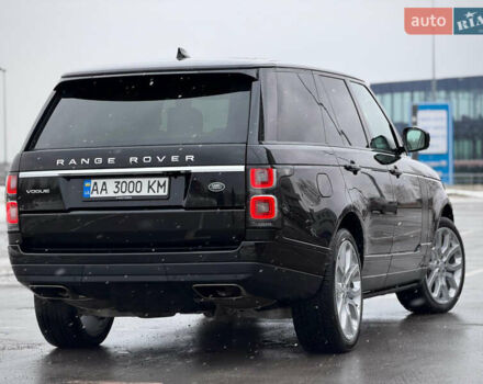 Чорний Ленд Ровер Рендж Ровер, об'ємом двигуна 2.99 л та пробігом 132 тис. км за 52900 $, фото 16 на Automoto.ua