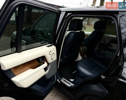 Черный Ленд Ровер Рендж Ровер, объемом двигателя 4.37 л и пробегом 81 тыс. км за 68000 $, фото 31 на Automoto.ua