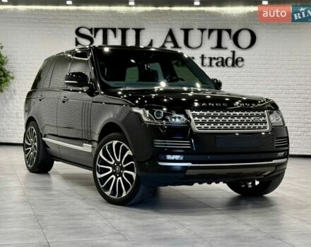 Черный Ленд Ровер Рендж Ровер, объемом двигателя 4.37 л и пробегом 3 тыс. км за 69999 $, фото 75 на Automoto.ua