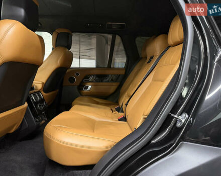 Черный Ленд Ровер Рендж Ровер, объемом двигателя 5 л и пробегом 78 тыс. км за 81500 $, фото 20 на Automoto.ua